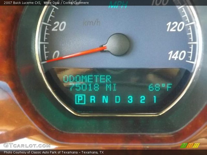 White Opal / Cocoa/Cashmere 2007 Buick Lucerne CXS
