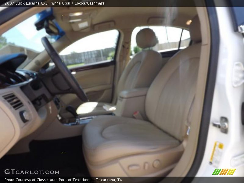 White Opal / Cocoa/Cashmere 2007 Buick Lucerne CXS