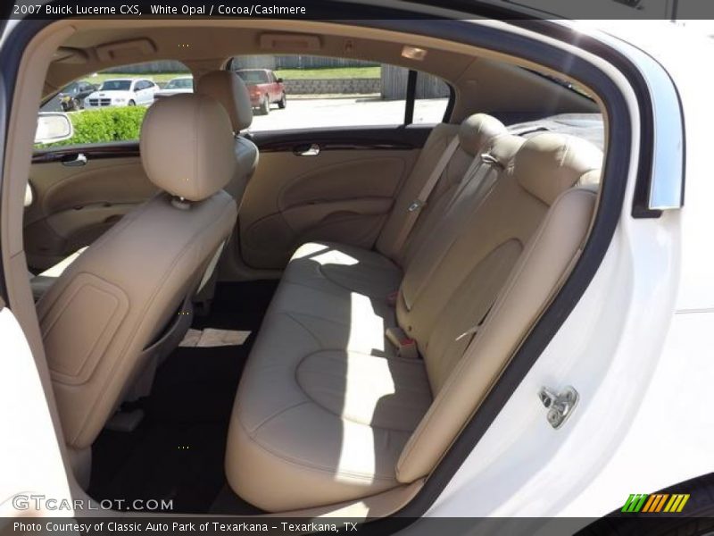 White Opal / Cocoa/Cashmere 2007 Buick Lucerne CXS