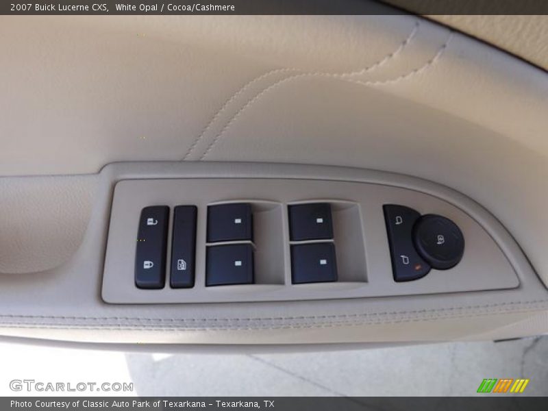 White Opal / Cocoa/Cashmere 2007 Buick Lucerne CXS