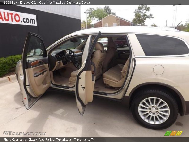 Gold Mist Metallic / Cashmere/Cocoa 2008 Buick Enclave CXL