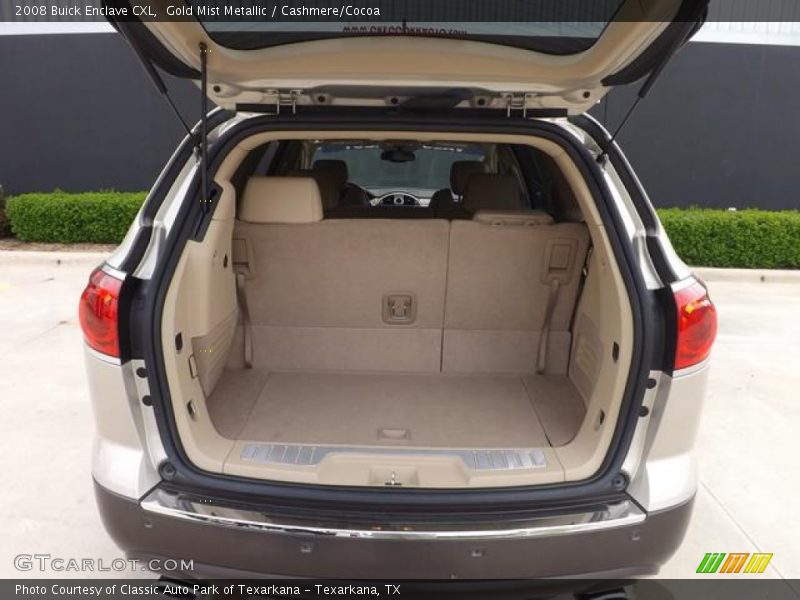 Gold Mist Metallic / Cashmere/Cocoa 2008 Buick Enclave CXL