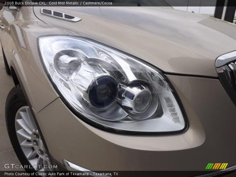 Gold Mist Metallic / Cashmere/Cocoa 2008 Buick Enclave CXL