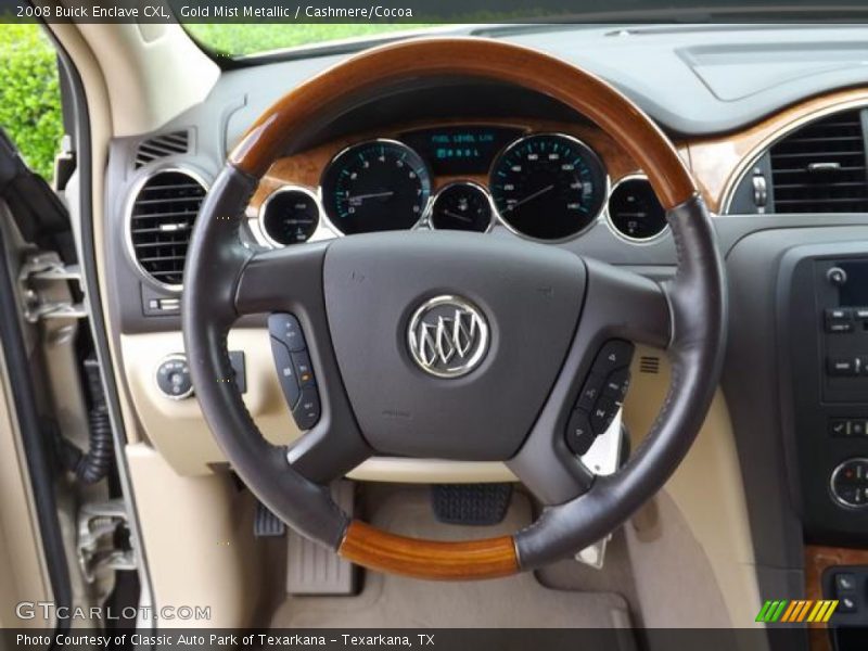 Gold Mist Metallic / Cashmere/Cocoa 2008 Buick Enclave CXL