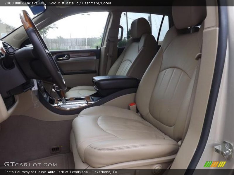 Gold Mist Metallic / Cashmere/Cocoa 2008 Buick Enclave CXL