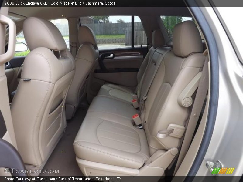 Gold Mist Metallic / Cashmere/Cocoa 2008 Buick Enclave CXL