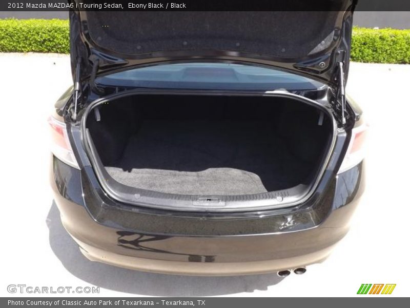 Ebony Black / Black 2012 Mazda MAZDA6 i Touring Sedan