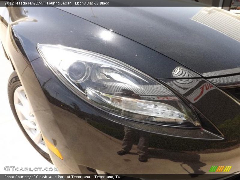 Ebony Black / Black 2012 Mazda MAZDA6 i Touring Sedan