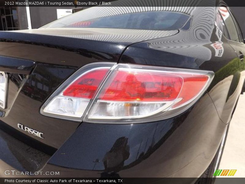 Ebony Black / Black 2012 Mazda MAZDA6 i Touring Sedan