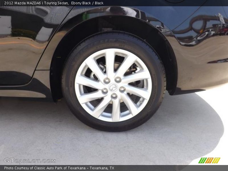 Ebony Black / Black 2012 Mazda MAZDA6 i Touring Sedan