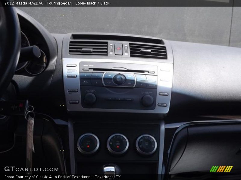 Ebony Black / Black 2012 Mazda MAZDA6 i Touring Sedan