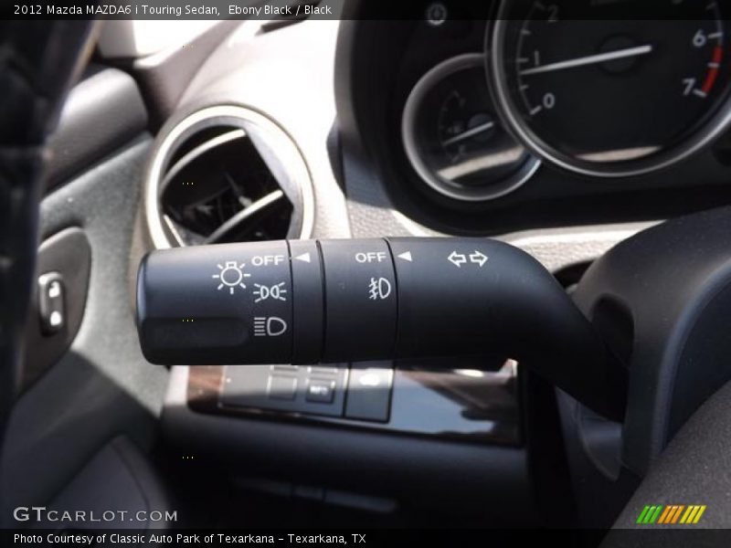 Ebony Black / Black 2012 Mazda MAZDA6 i Touring Sedan