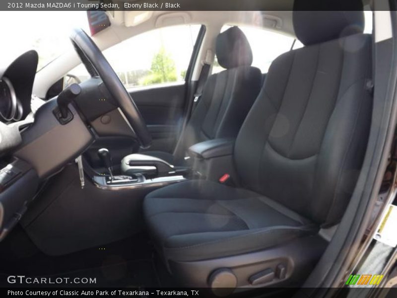 Ebony Black / Black 2012 Mazda MAZDA6 i Touring Sedan
