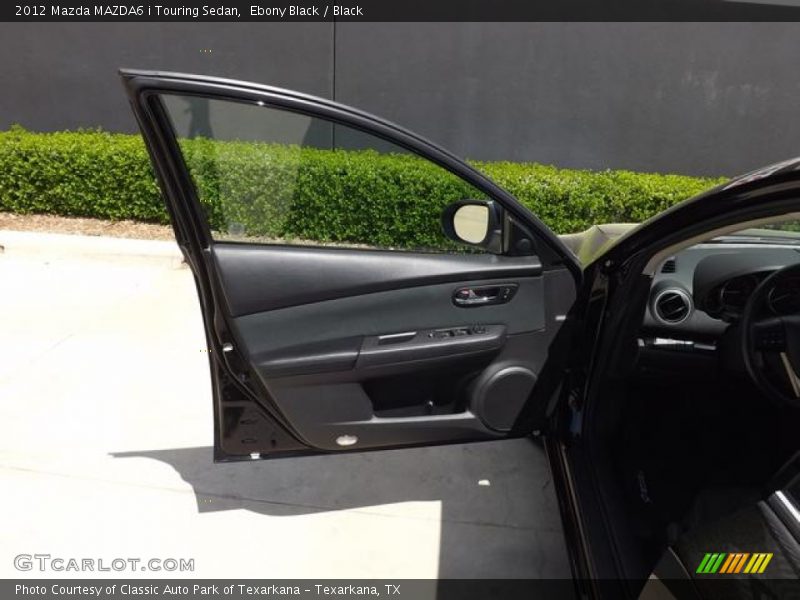 Ebony Black / Black 2012 Mazda MAZDA6 i Touring Sedan