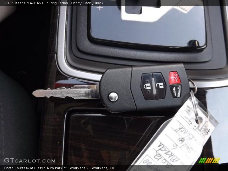 Ebony Black / Black 2012 Mazda MAZDA6 i Touring Sedan