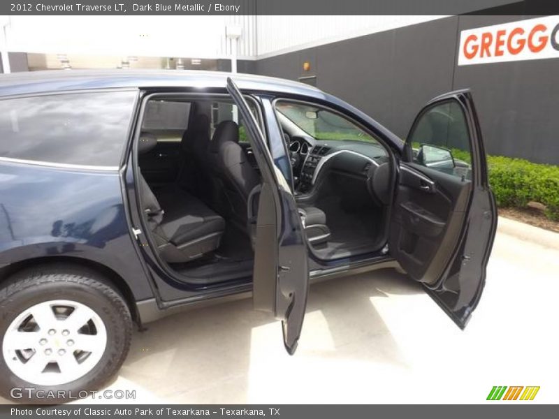 Dark Blue Metallic / Ebony 2012 Chevrolet Traverse LT