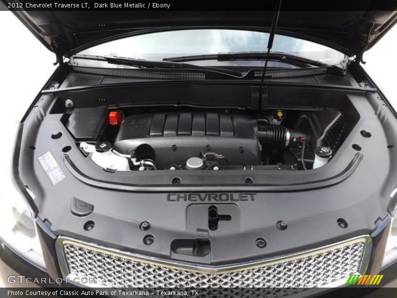 Dark Blue Metallic / Ebony 2012 Chevrolet Traverse LT