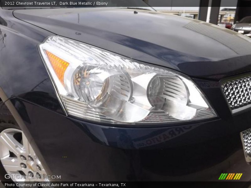 Dark Blue Metallic / Ebony 2012 Chevrolet Traverse LT