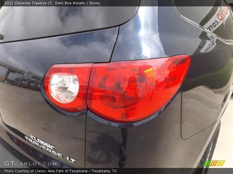 Dark Blue Metallic / Ebony 2012 Chevrolet Traverse LT