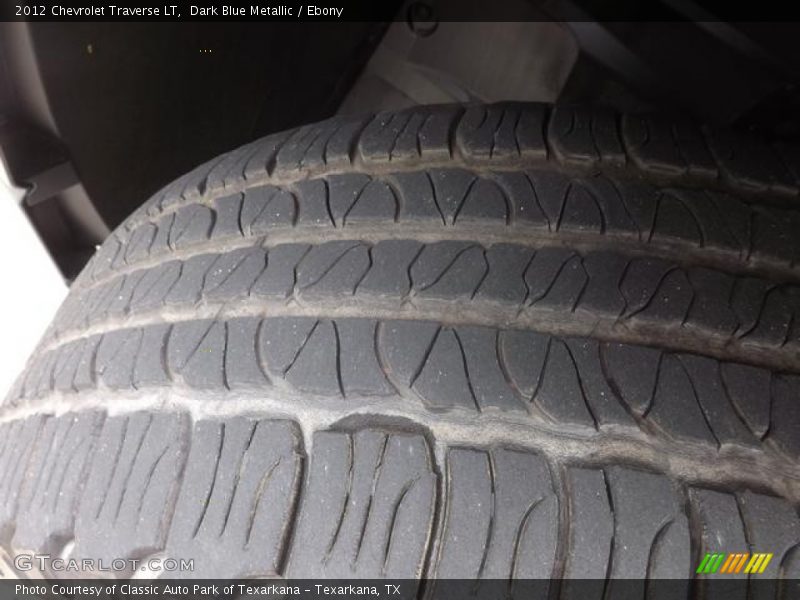 Dark Blue Metallic / Ebony 2012 Chevrolet Traverse LT