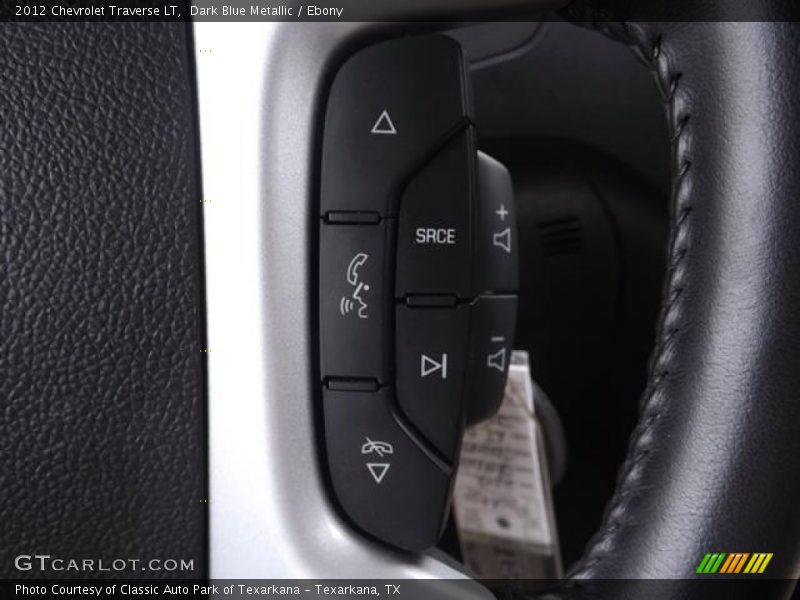 Dark Blue Metallic / Ebony 2012 Chevrolet Traverse LT