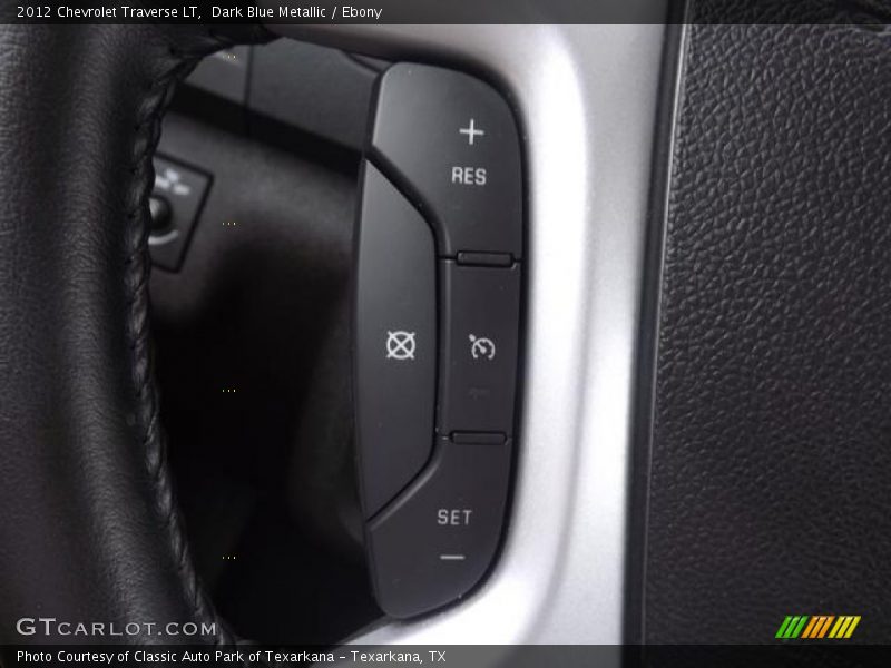 Dark Blue Metallic / Ebony 2012 Chevrolet Traverse LT