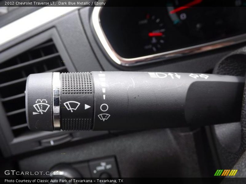 Dark Blue Metallic / Ebony 2012 Chevrolet Traverse LT