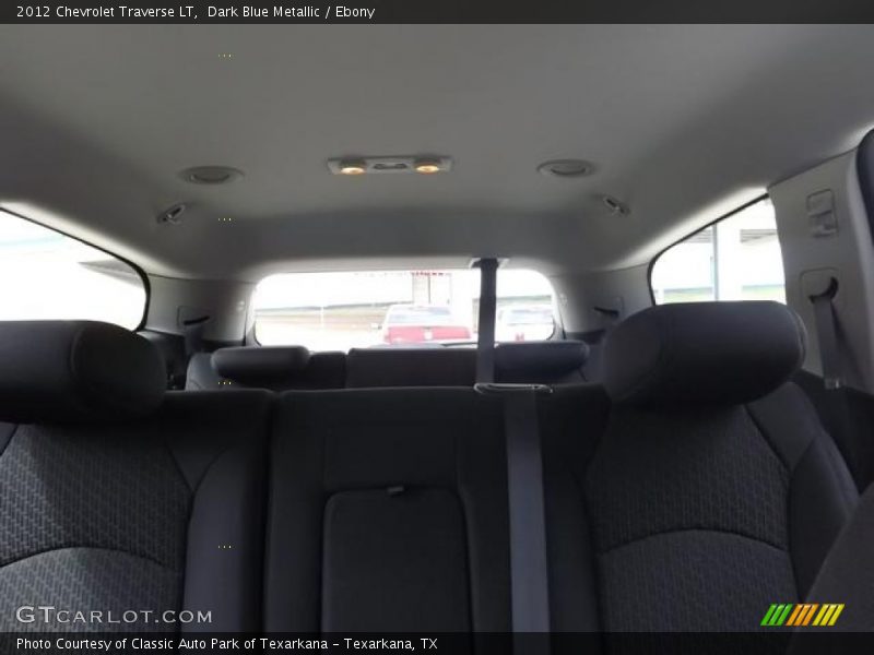 Dark Blue Metallic / Ebony 2012 Chevrolet Traverse LT