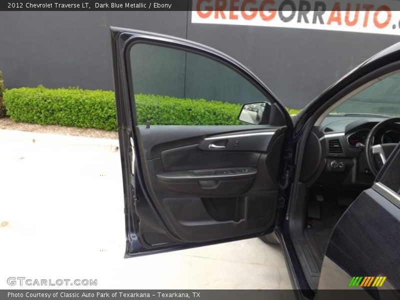 Dark Blue Metallic / Ebony 2012 Chevrolet Traverse LT