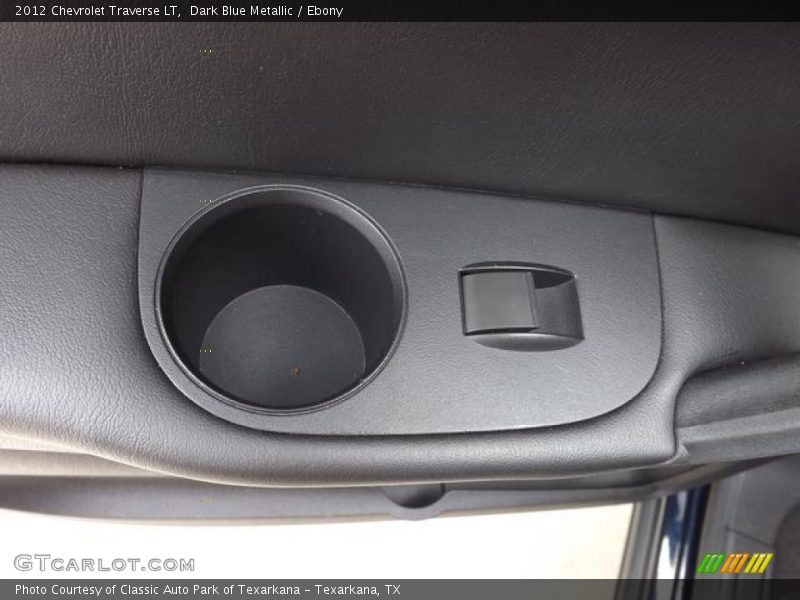 Dark Blue Metallic / Ebony 2012 Chevrolet Traverse LT