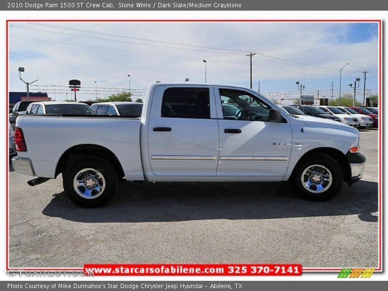 Stone White / Dark Slate/Medium Graystone 2010 Dodge Ram 1500 ST Crew Cab