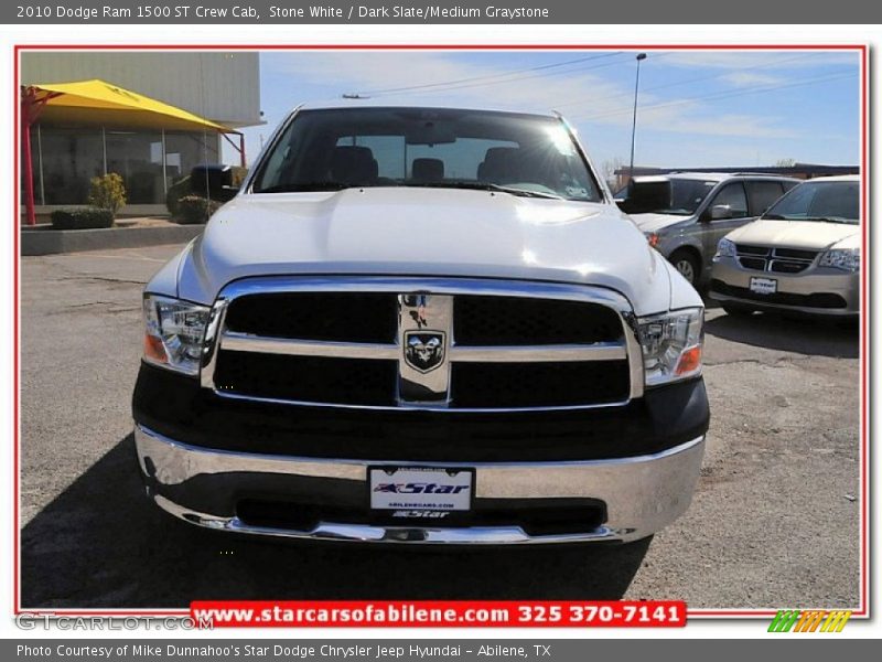 Stone White / Dark Slate/Medium Graystone 2010 Dodge Ram 1500 ST Crew Cab