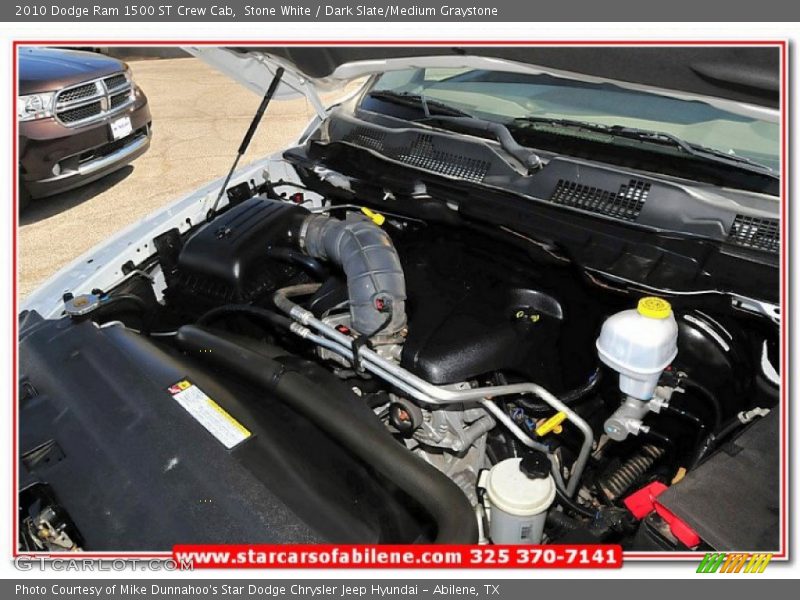 Stone White / Dark Slate/Medium Graystone 2010 Dodge Ram 1500 ST Crew Cab