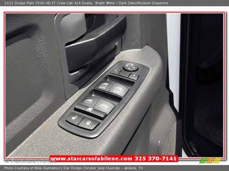Bright White / Dark Slate/Medium Graystone 2012 Dodge Ram 3500 HD ST Crew Cab 4x4 Dually