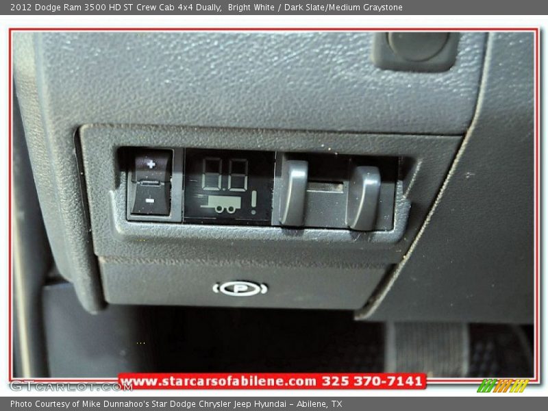 Bright White / Dark Slate/Medium Graystone 2012 Dodge Ram 3500 HD ST Crew Cab 4x4 Dually
