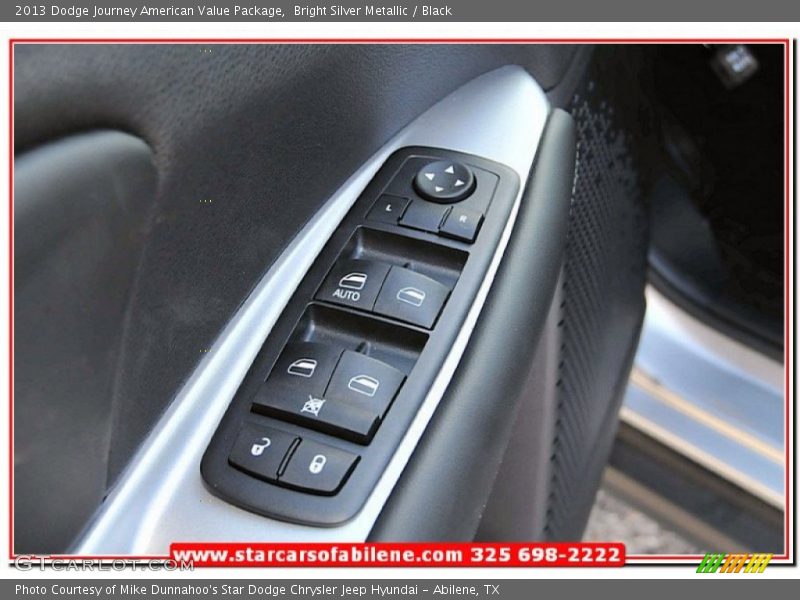 Bright Silver Metallic / Black 2013 Dodge Journey American Value Package