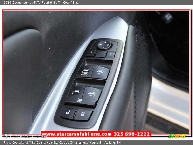 Pearl White Tri Coat / Black 2013 Dodge Journey SXT