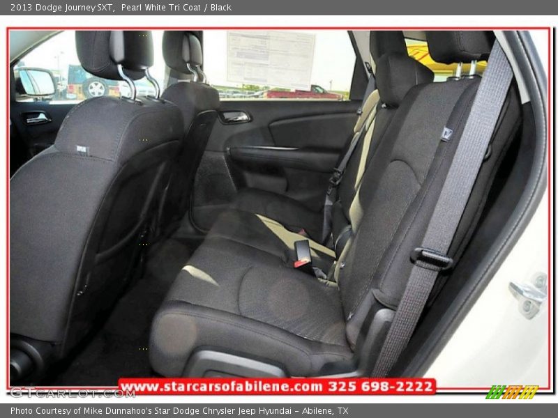 Pearl White Tri Coat / Black 2013 Dodge Journey SXT