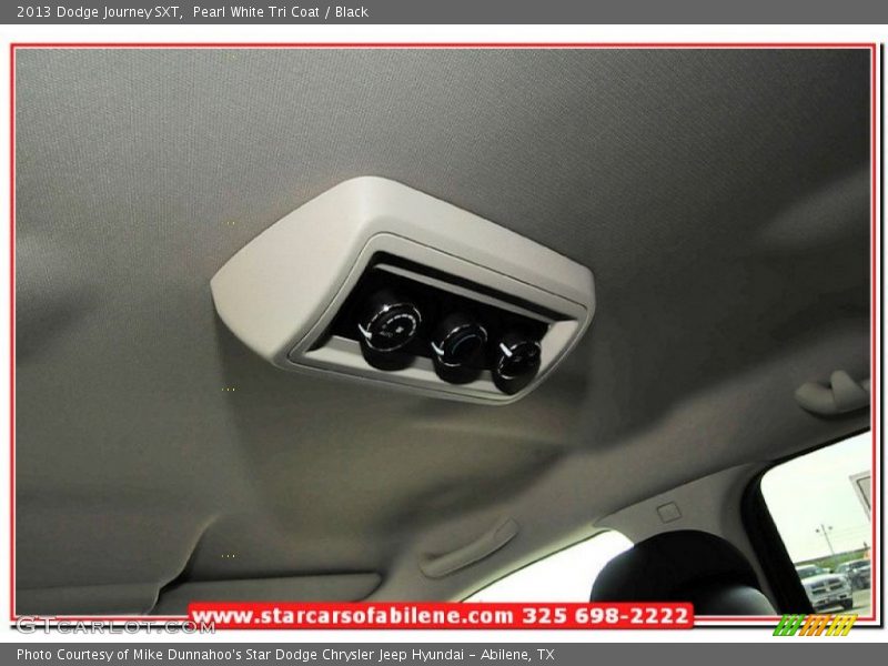 Pearl White Tri Coat / Black 2013 Dodge Journey SXT