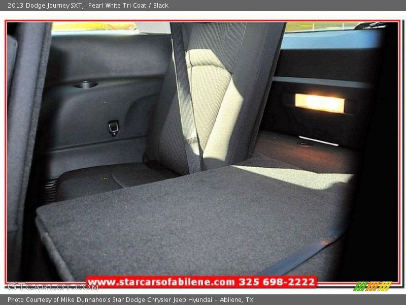 Pearl White Tri Coat / Black 2013 Dodge Journey SXT