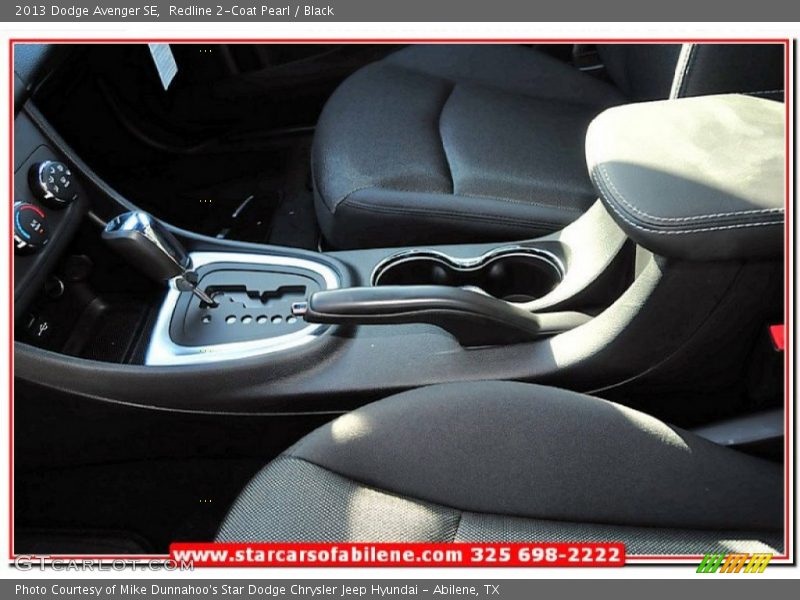 Redline 2-Coat Pearl / Black 2013 Dodge Avenger SE