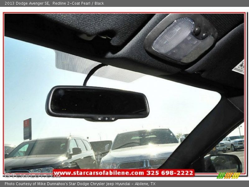 Redline 2-Coat Pearl / Black 2013 Dodge Avenger SE