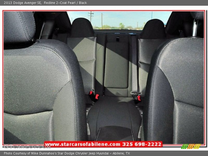 Redline 2-Coat Pearl / Black 2013 Dodge Avenger SE
