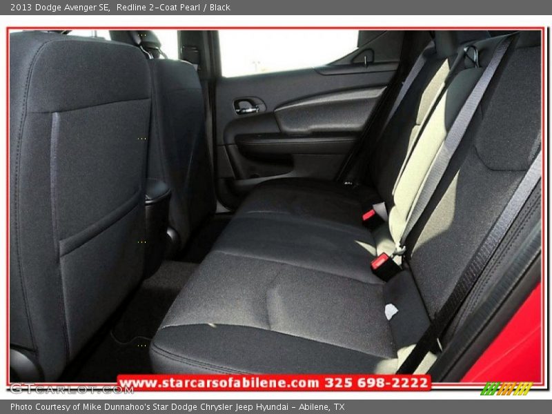 Redline 2-Coat Pearl / Black 2013 Dodge Avenger SE