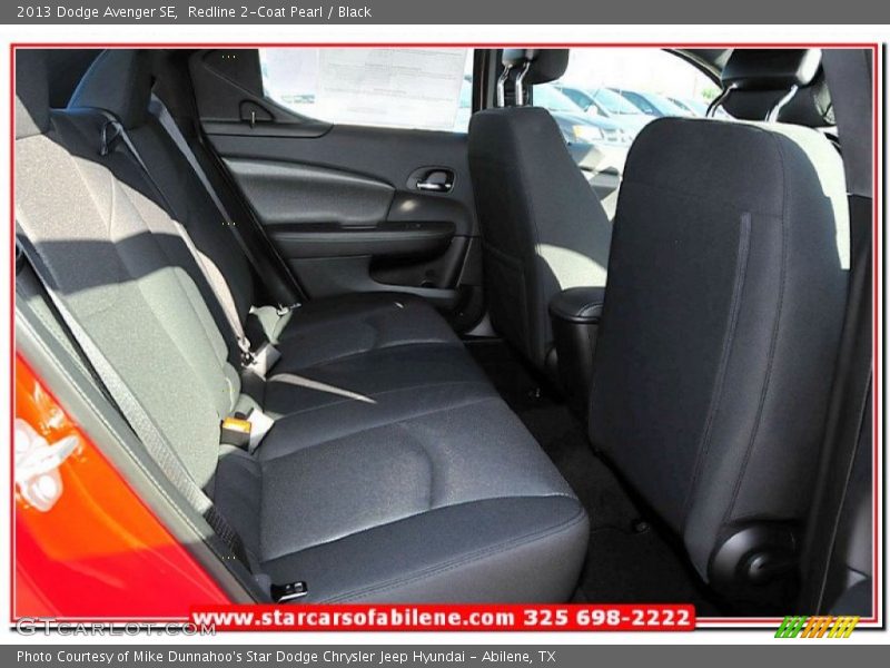 Redline 2-Coat Pearl / Black 2013 Dodge Avenger SE