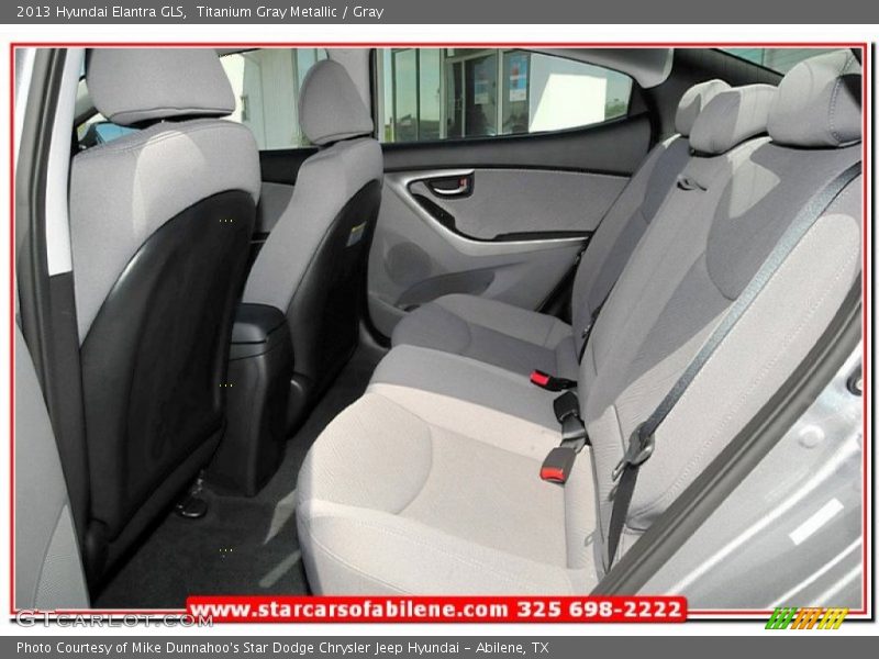 Titanium Gray Metallic / Gray 2013 Hyundai Elantra GLS