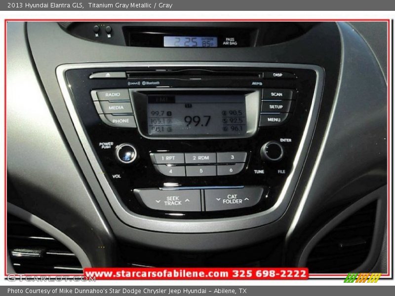 Titanium Gray Metallic / Gray 2013 Hyundai Elantra GLS