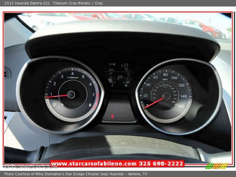 Titanium Gray Metallic / Gray 2013 Hyundai Elantra GLS
