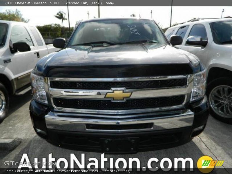 Black / Ebony 2010 Chevrolet Silverado 1500 LT Extended Cab