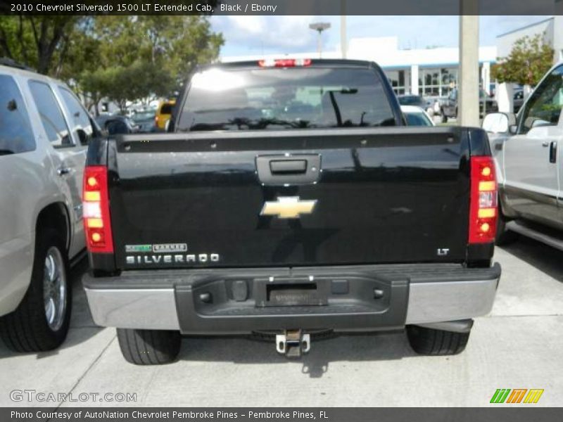 Black / Ebony 2010 Chevrolet Silverado 1500 LT Extended Cab